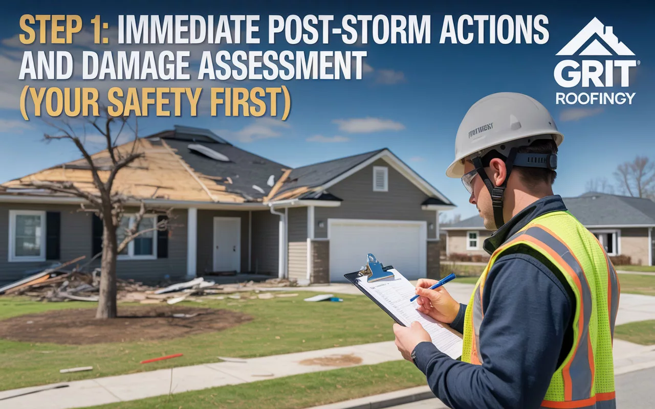 Step 1: Immediate Post-Storm Actions and Damage Assessment (Your Safety First)