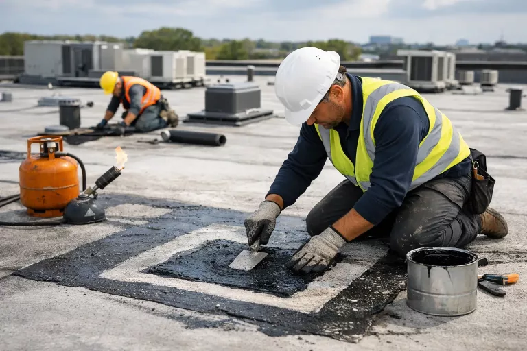 Commercial Flat Roof Repair That Lasts