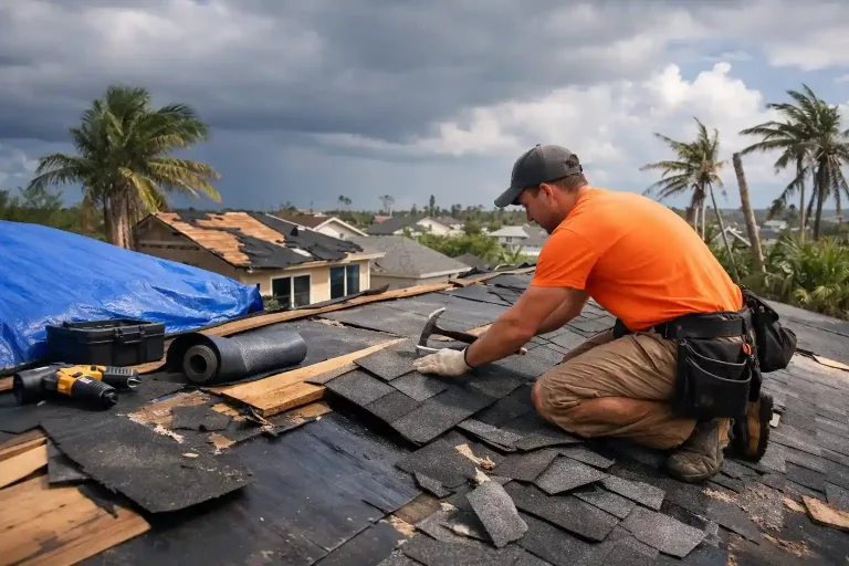 Roof Repair After Hurricane Florida